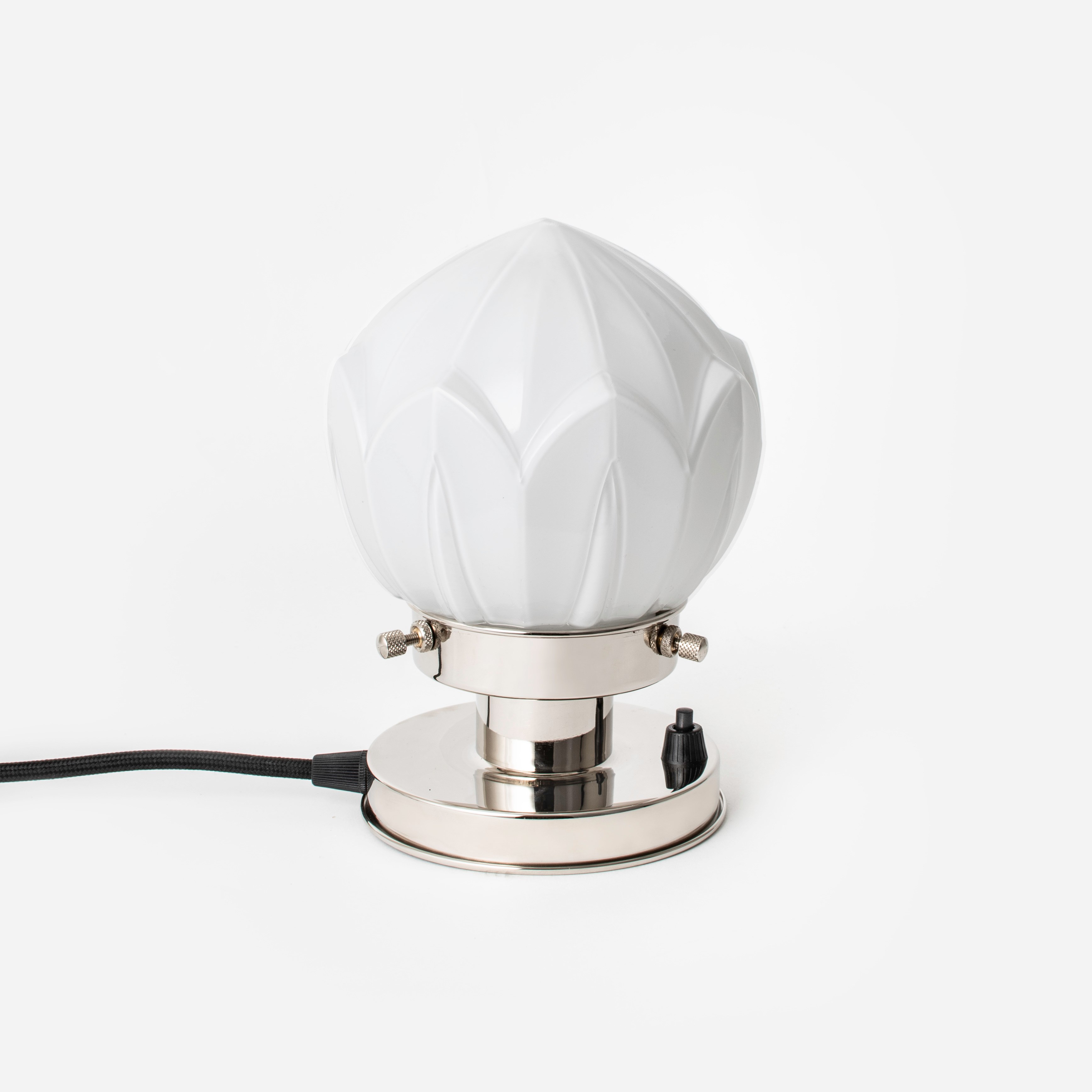 Table Lamp Lotus 20's Nickel (COMING SOON)