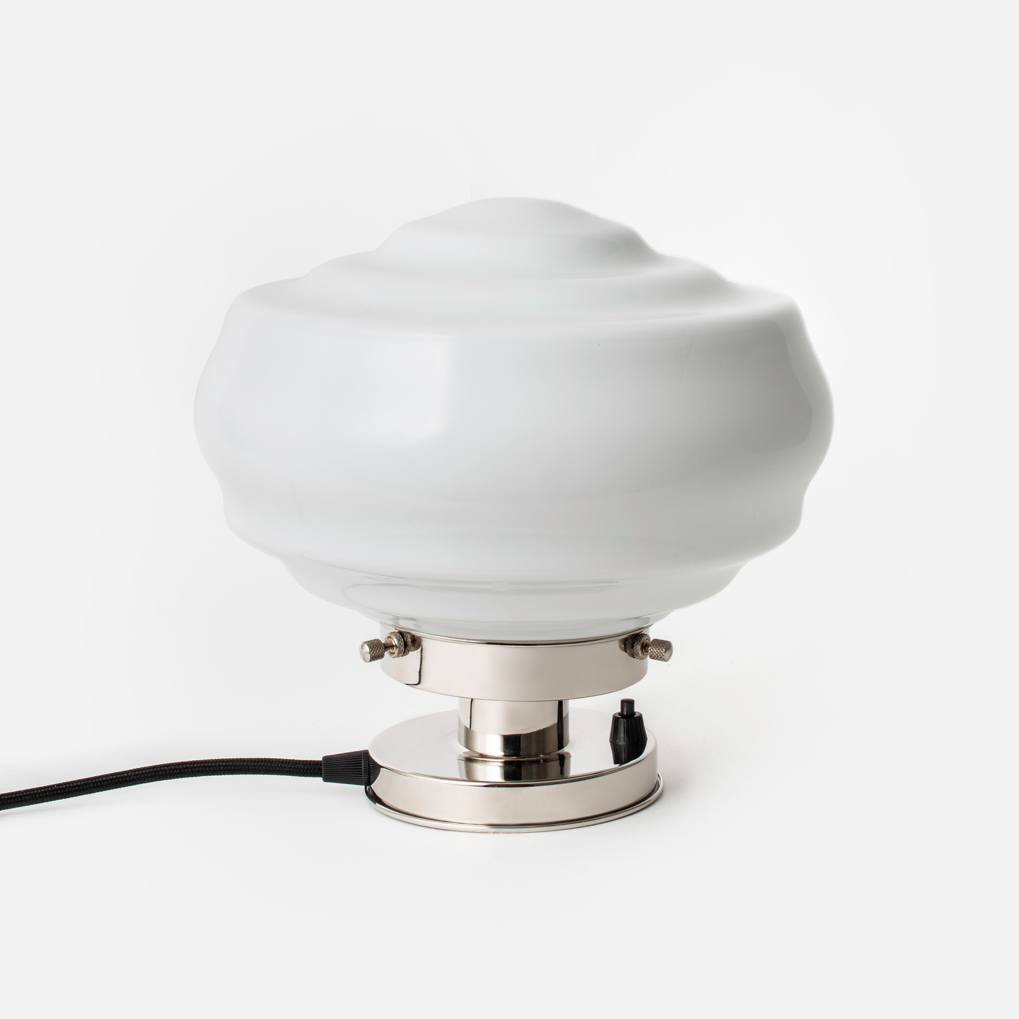 Table Lamp Alphonse 20's Nickel