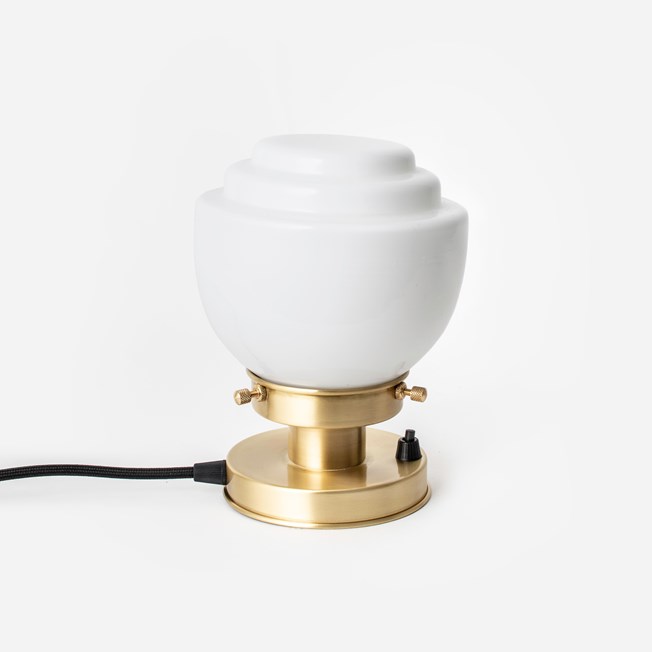 Table Lamp Gispen Plain 20's Brass