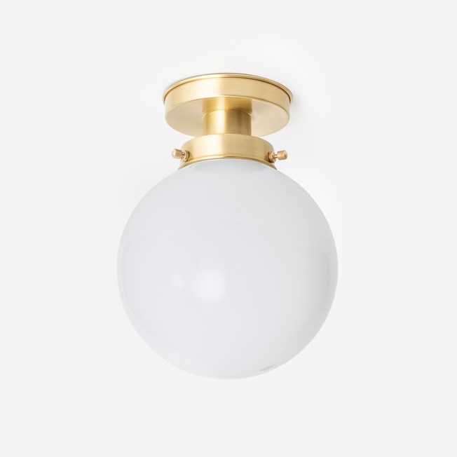 Ceiling Lamp Globe Ø 20 20's Brass
