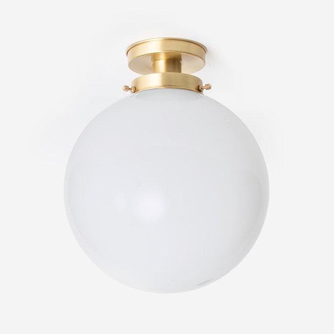 Ceiling Lamp Globe Ø 30 20's Brass