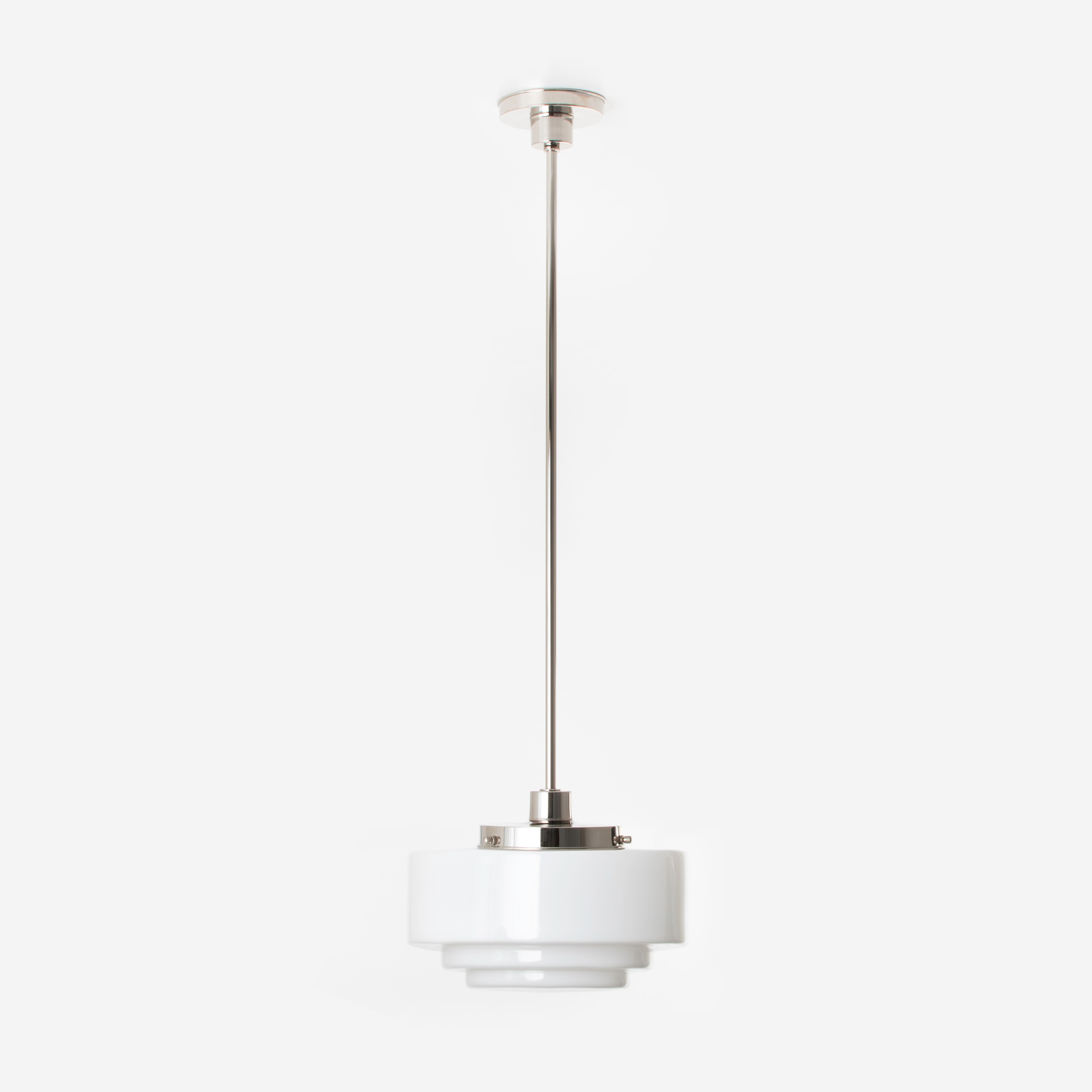 Pendant Lamp Stepped Ø 30 20's Nickel