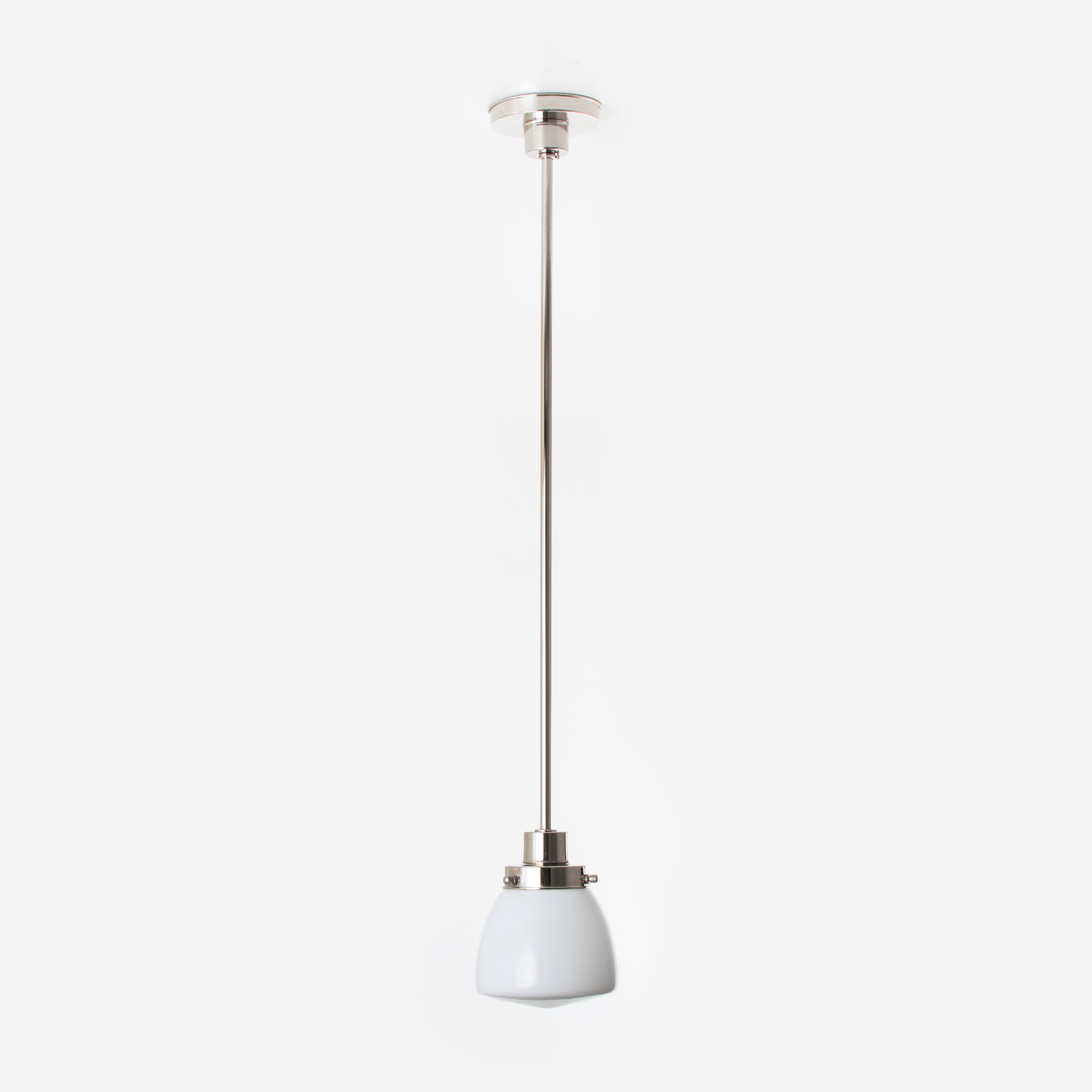 Pendant Lamp Schoolbol Small 20's Nickel