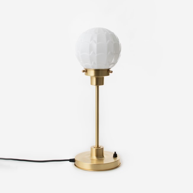 Slim Table Lamp Artichoke 20's Brass