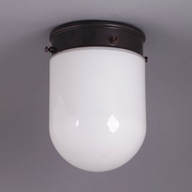 Ceiling Lamp Round Head Opal