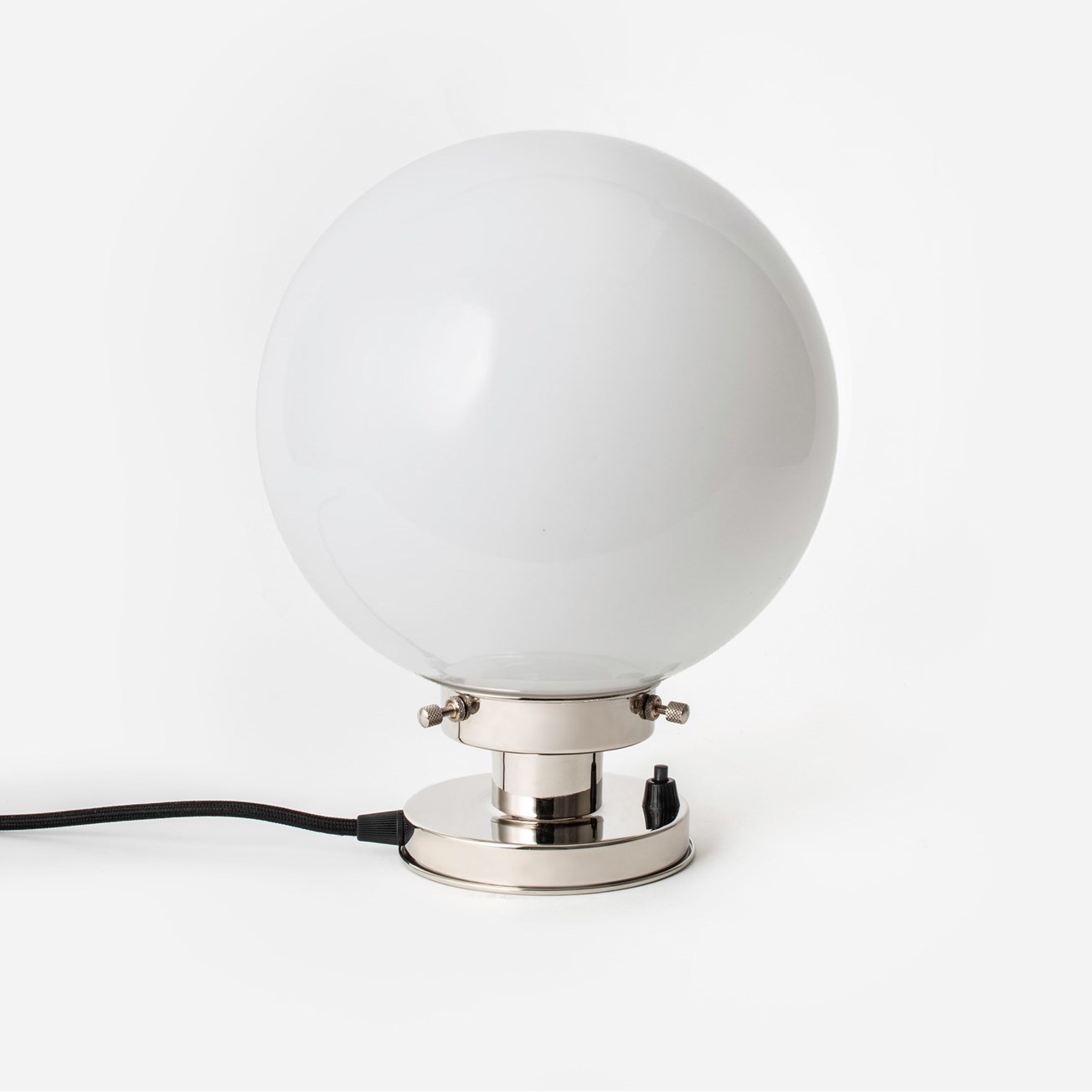 Table lamp Sphere Ø 25 20's Nickel