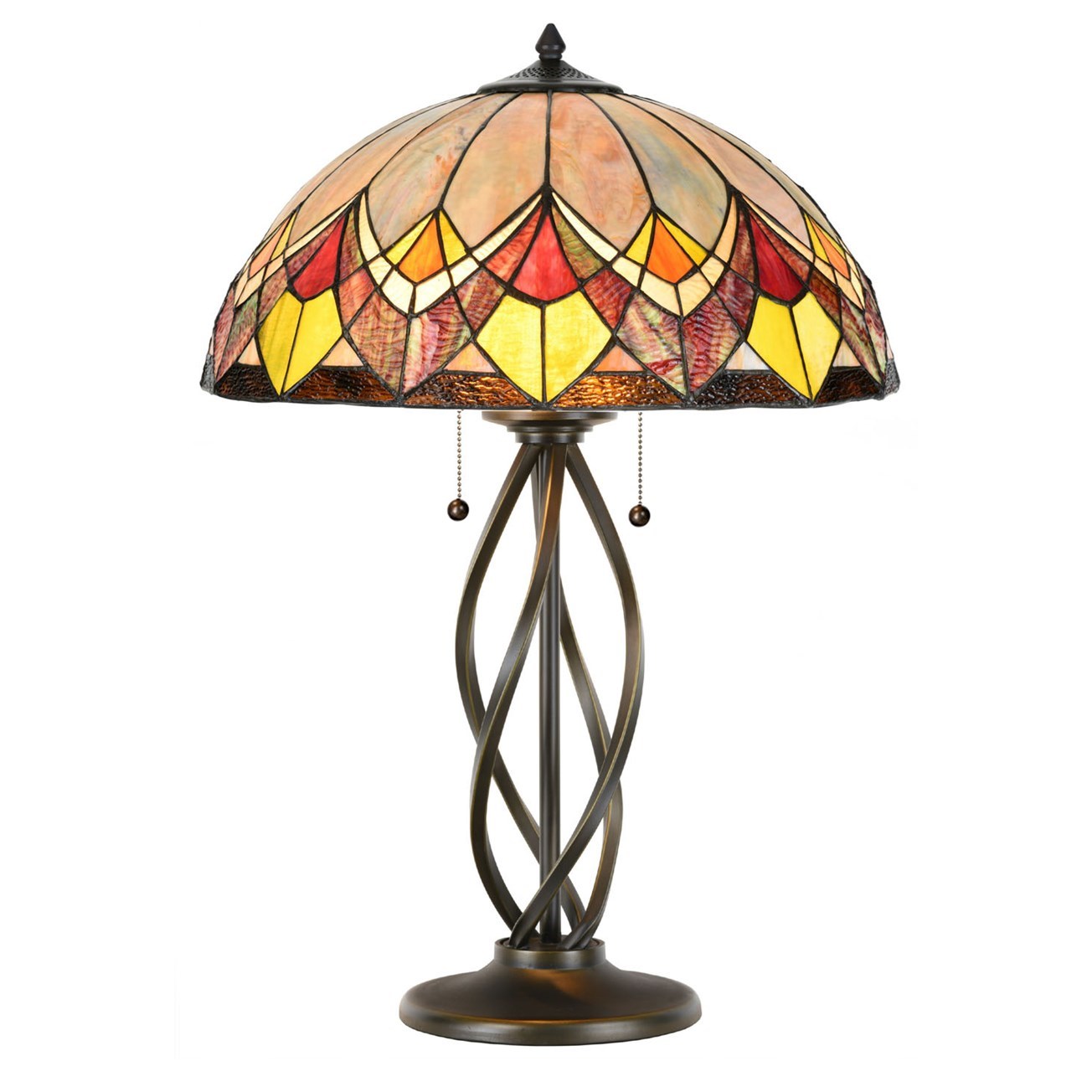 Tiffany Table Lamp Salsa Blossom