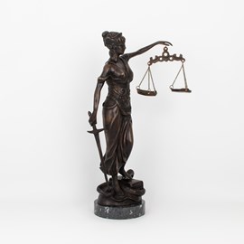 Sculpture Lady Justice