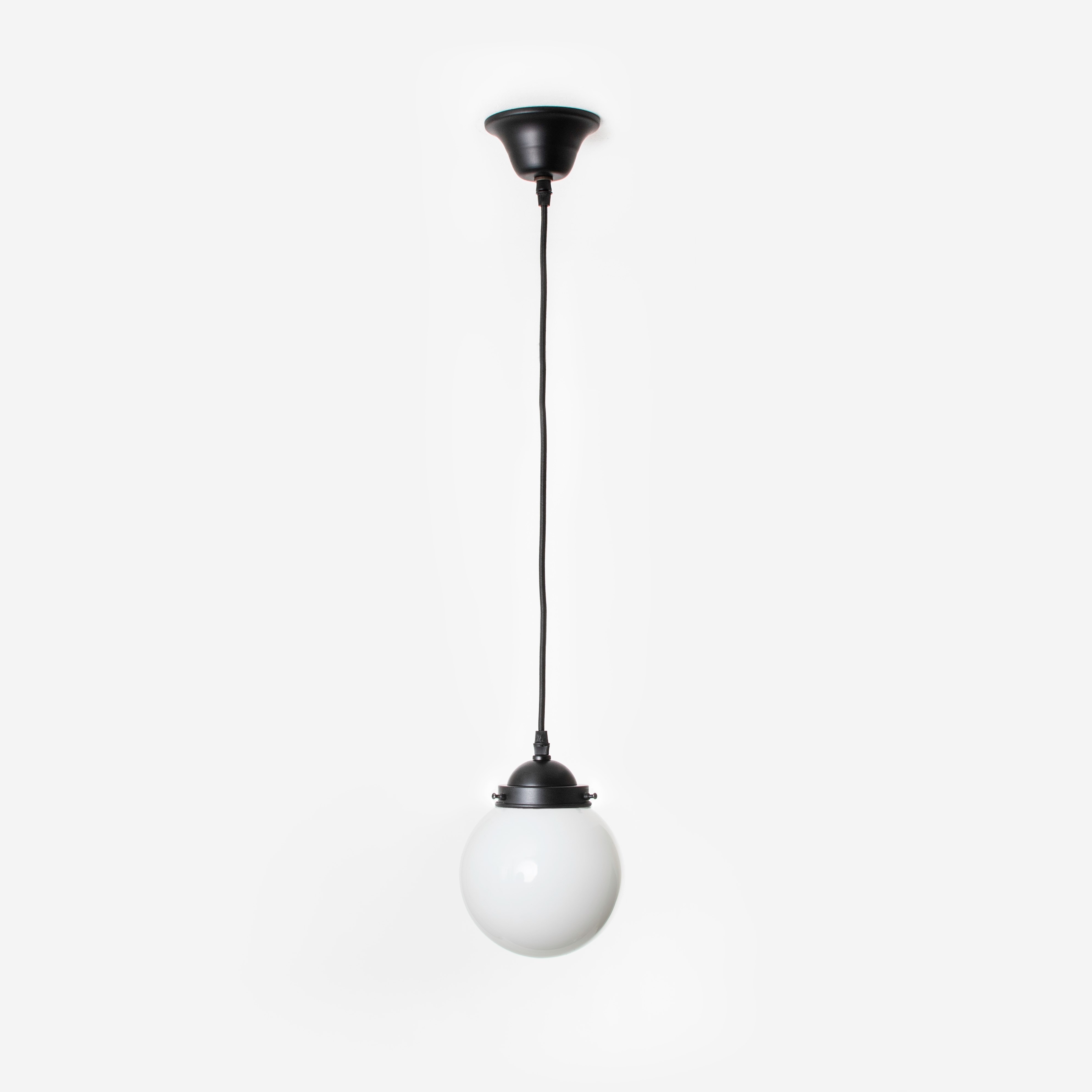 Hanging Lamp on a cord Sphere 15, 20 or 25 Moonlight