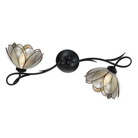 Tiffany Wall Lamp/Ceiling Lamp Lovely Sparkling Peony 2