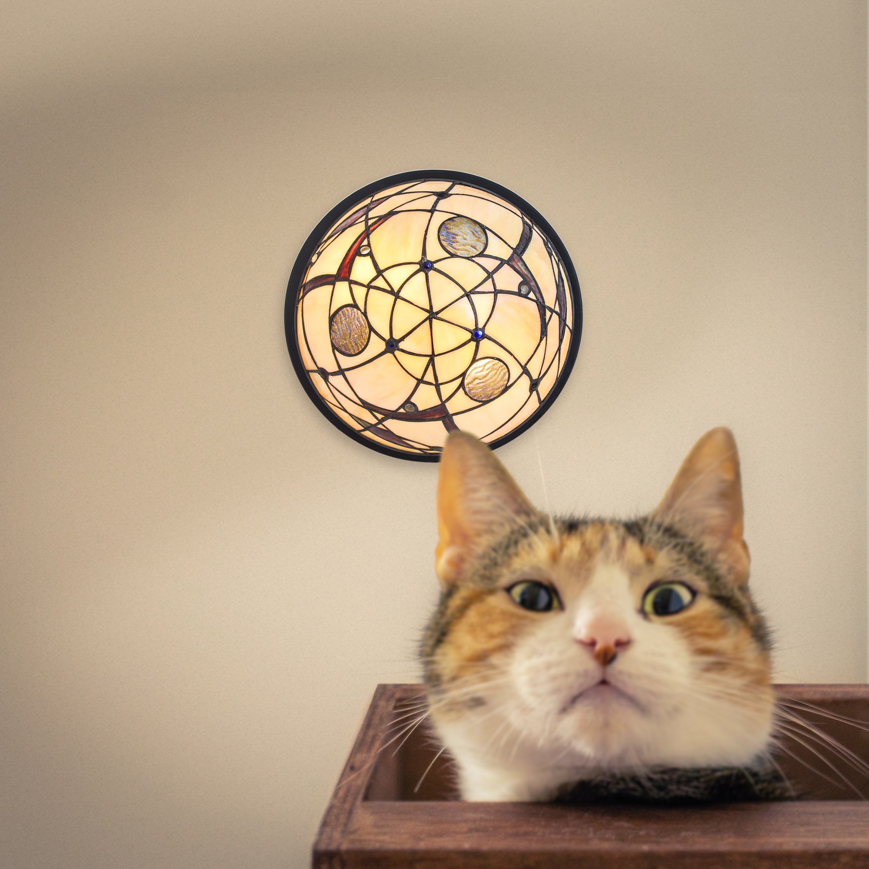 Tiffany Ceiling lamp Starry Night