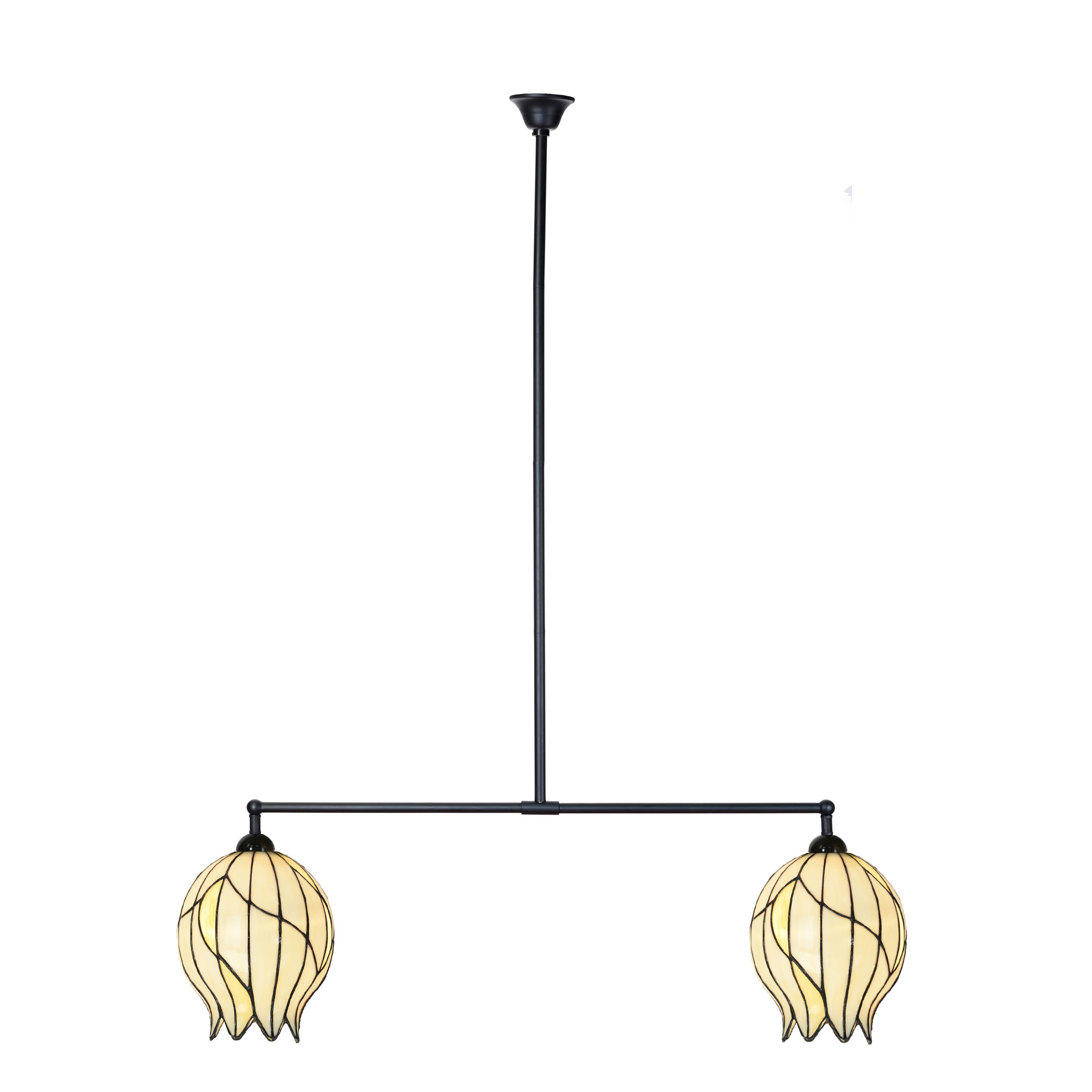 Tiffany T-lamp 2 lights Nature Open