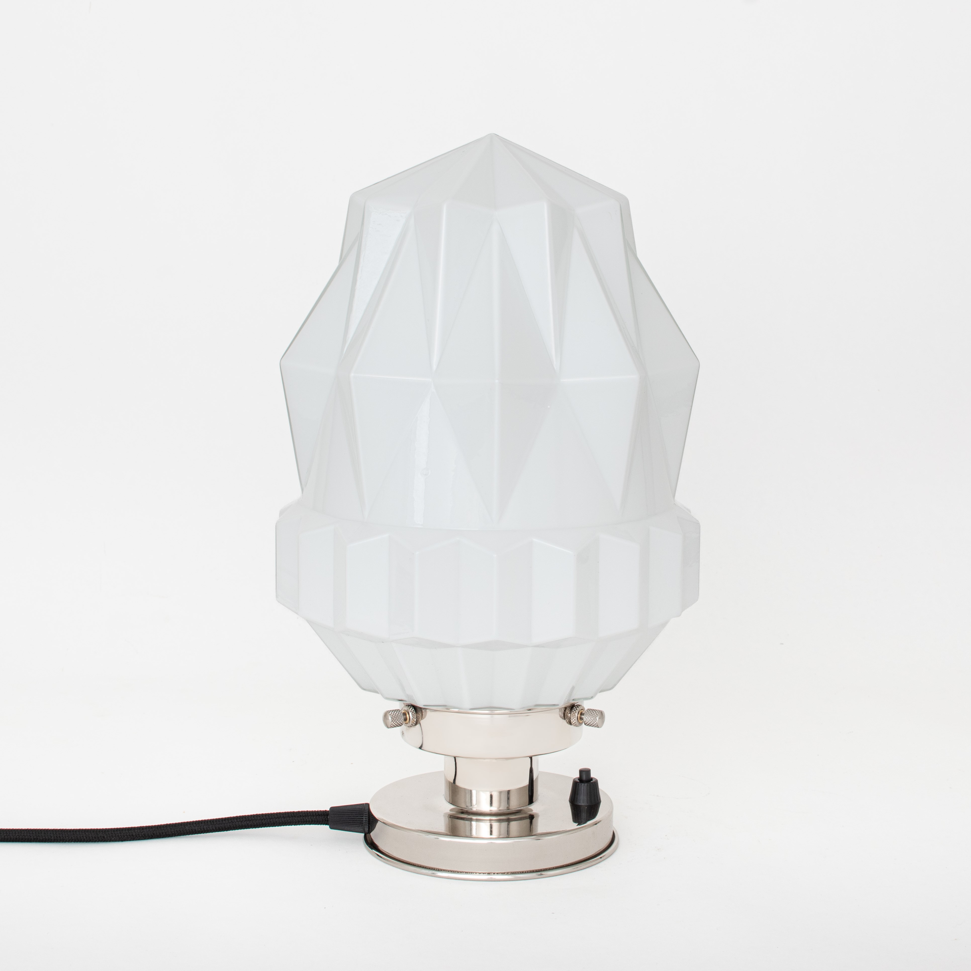 Table Lamp Theatre 20's Nickel