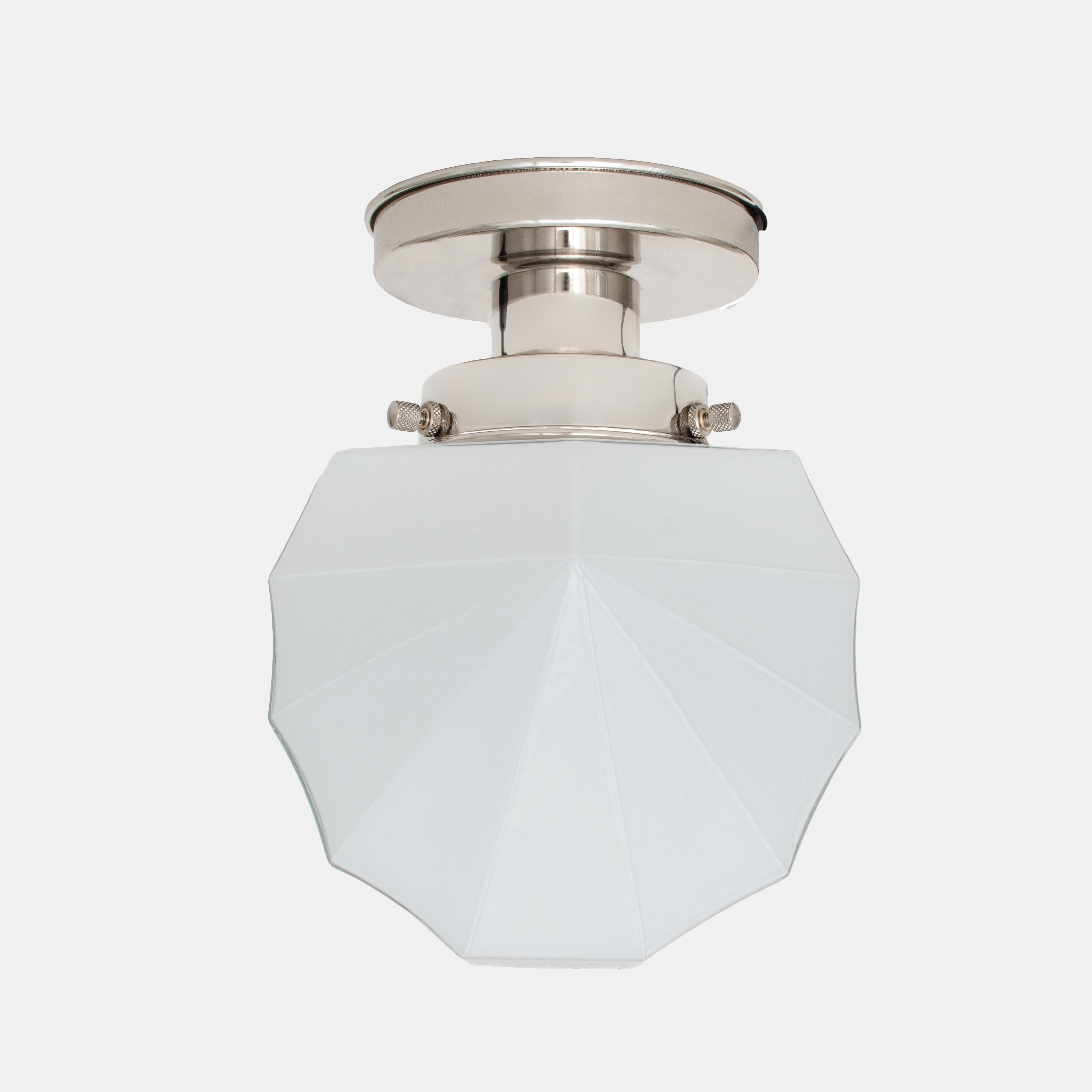 Deckenlampe Johanna 20's Nickel