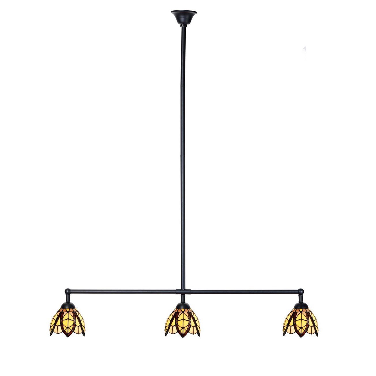 Tiffany T-lamp 3 lights Flow Souplesse Small