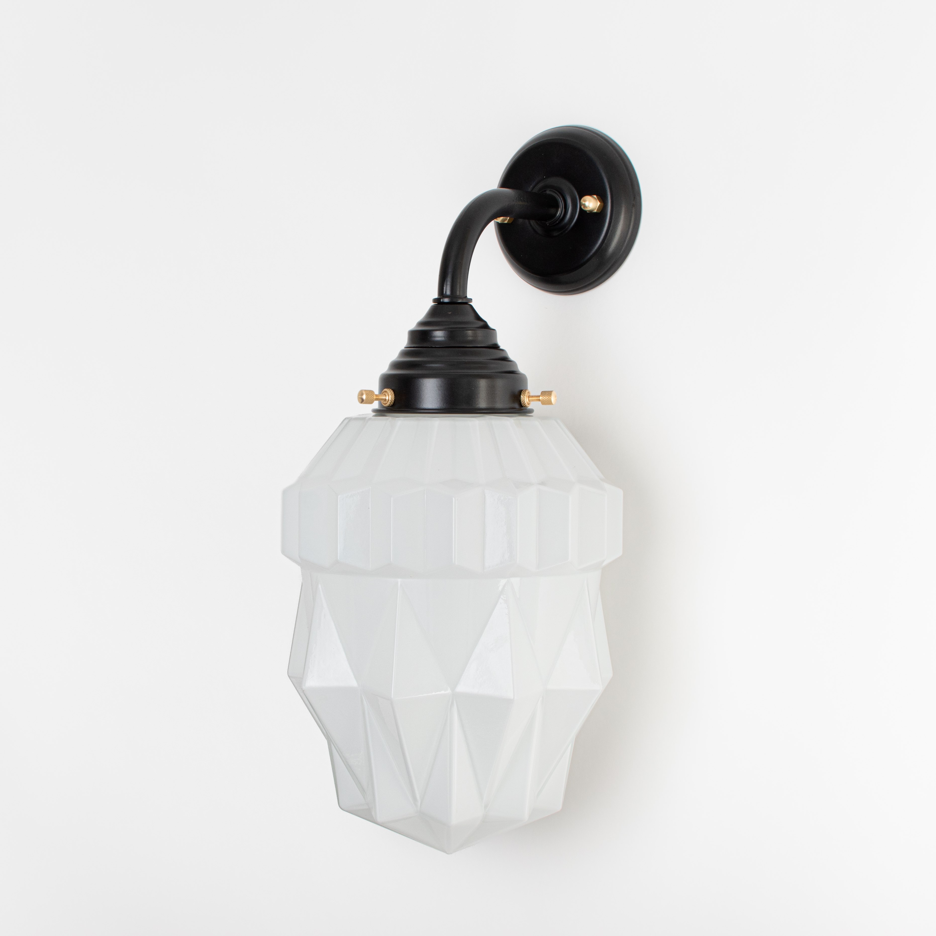 Outdoor lamp - Wall lamp Theatre Curve Black