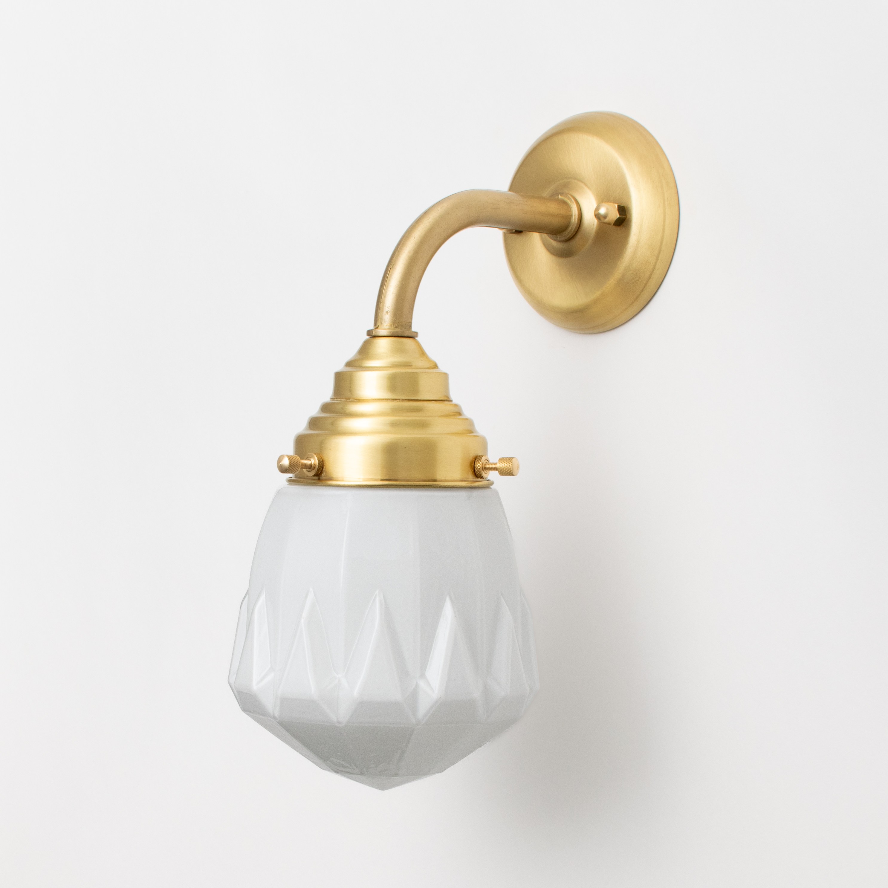 Wall Lamp Rocket Curve Brass