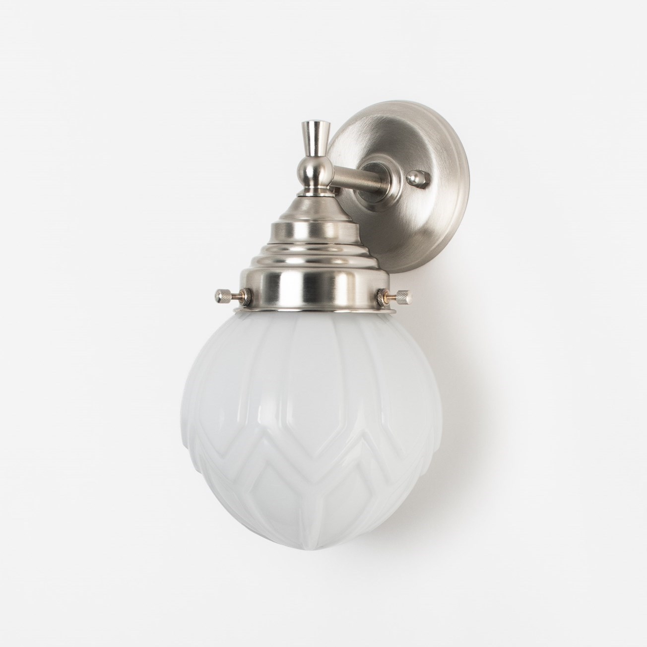 Wall Lamp Victory Royal Matt Nickel
