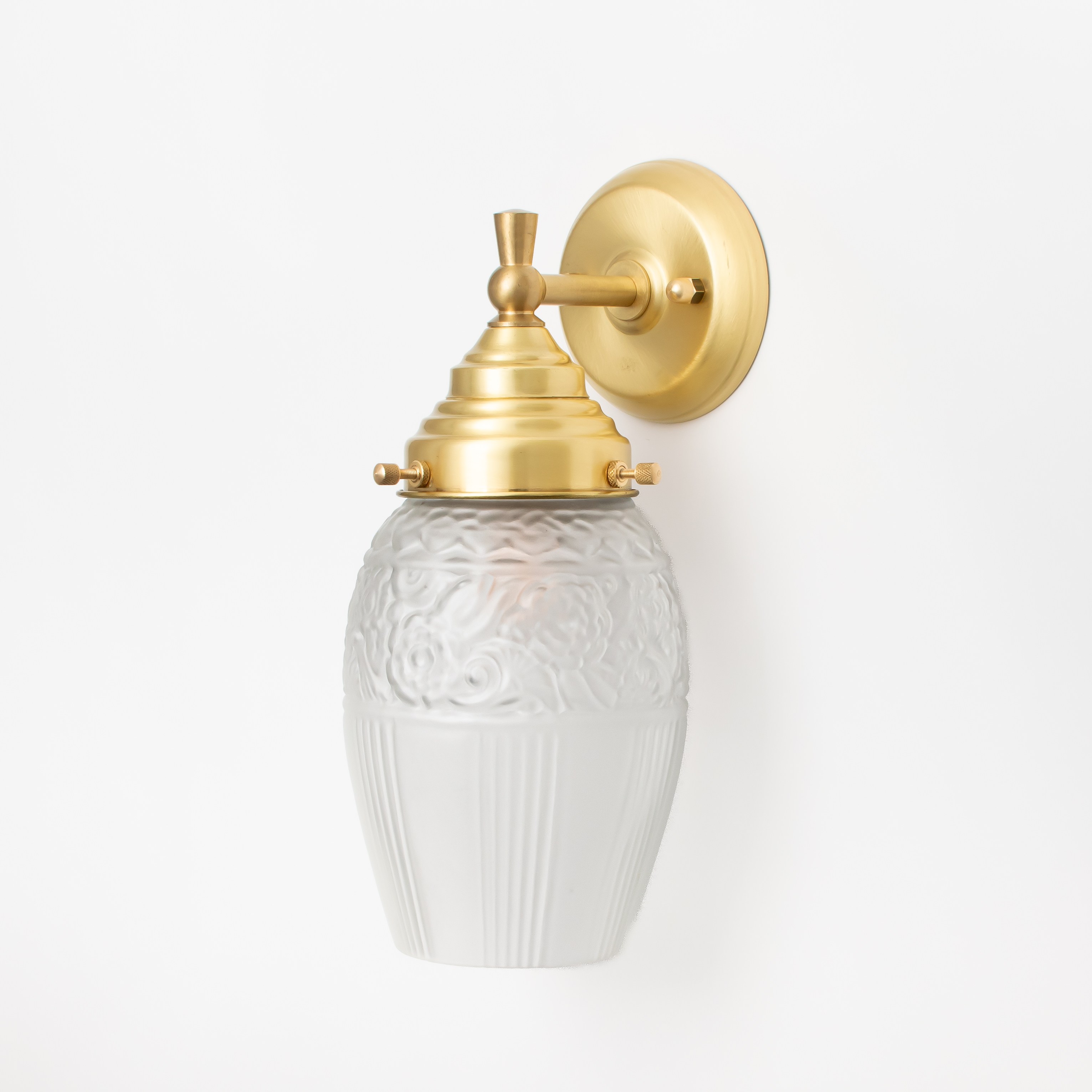 Wall lamp Flower Yard Royal Brass