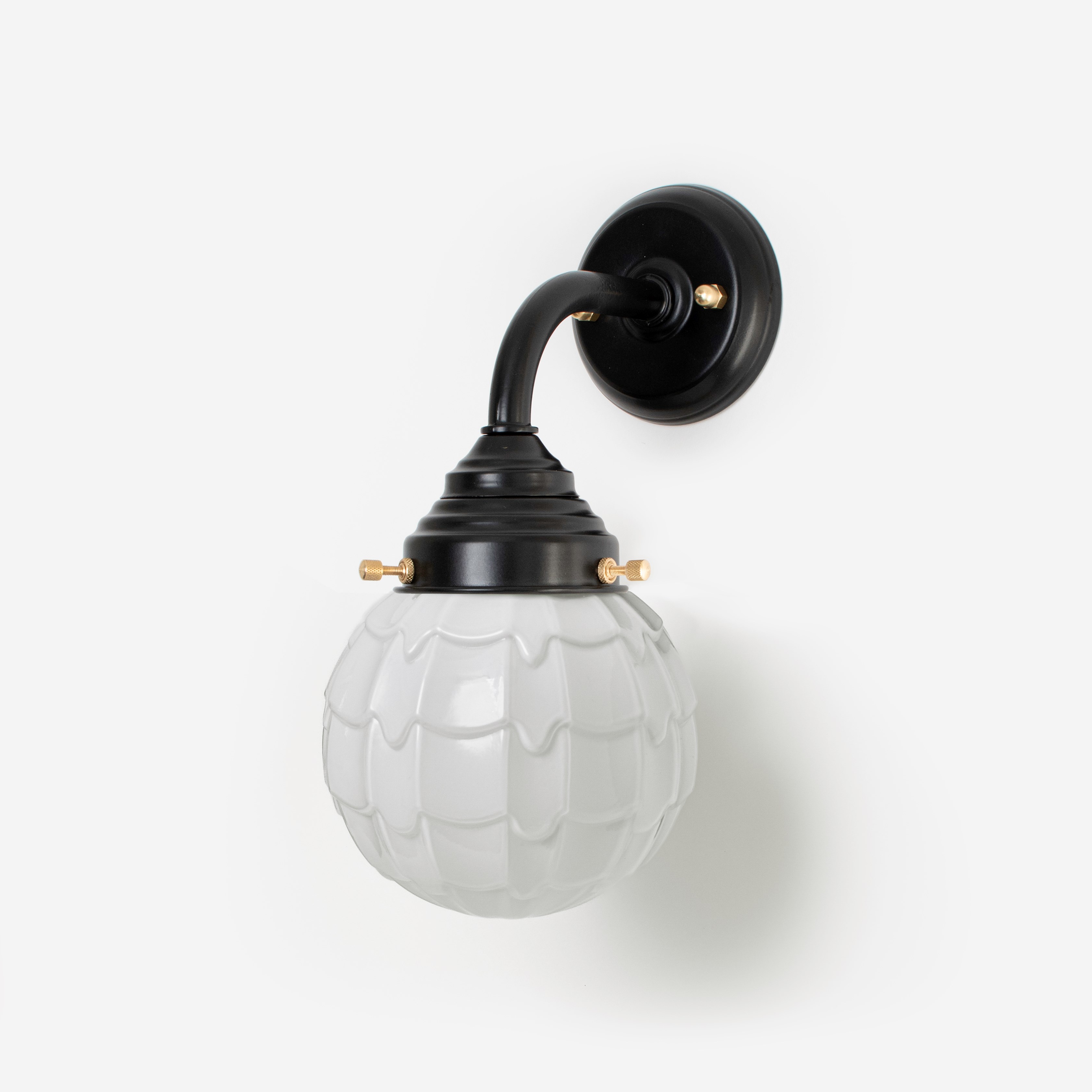 Outdoor lamp - Wall lamp Artichoke Curve Black