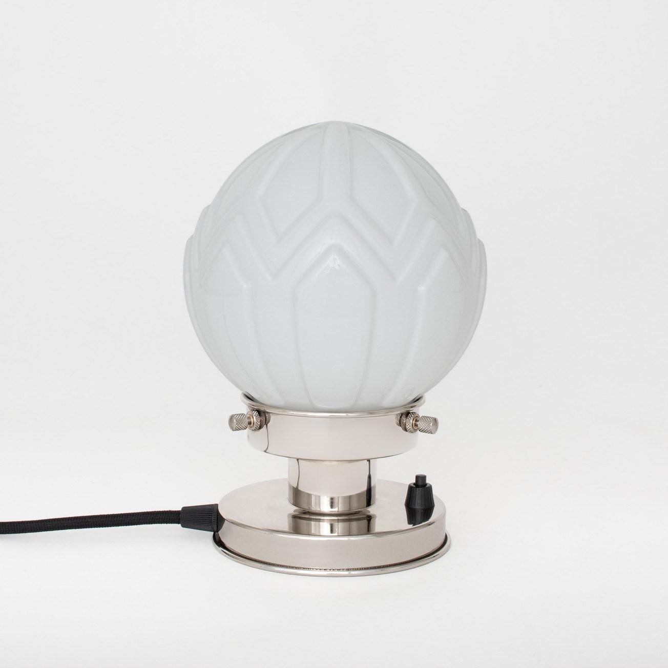 Table Lamp Victory 20's Nickel