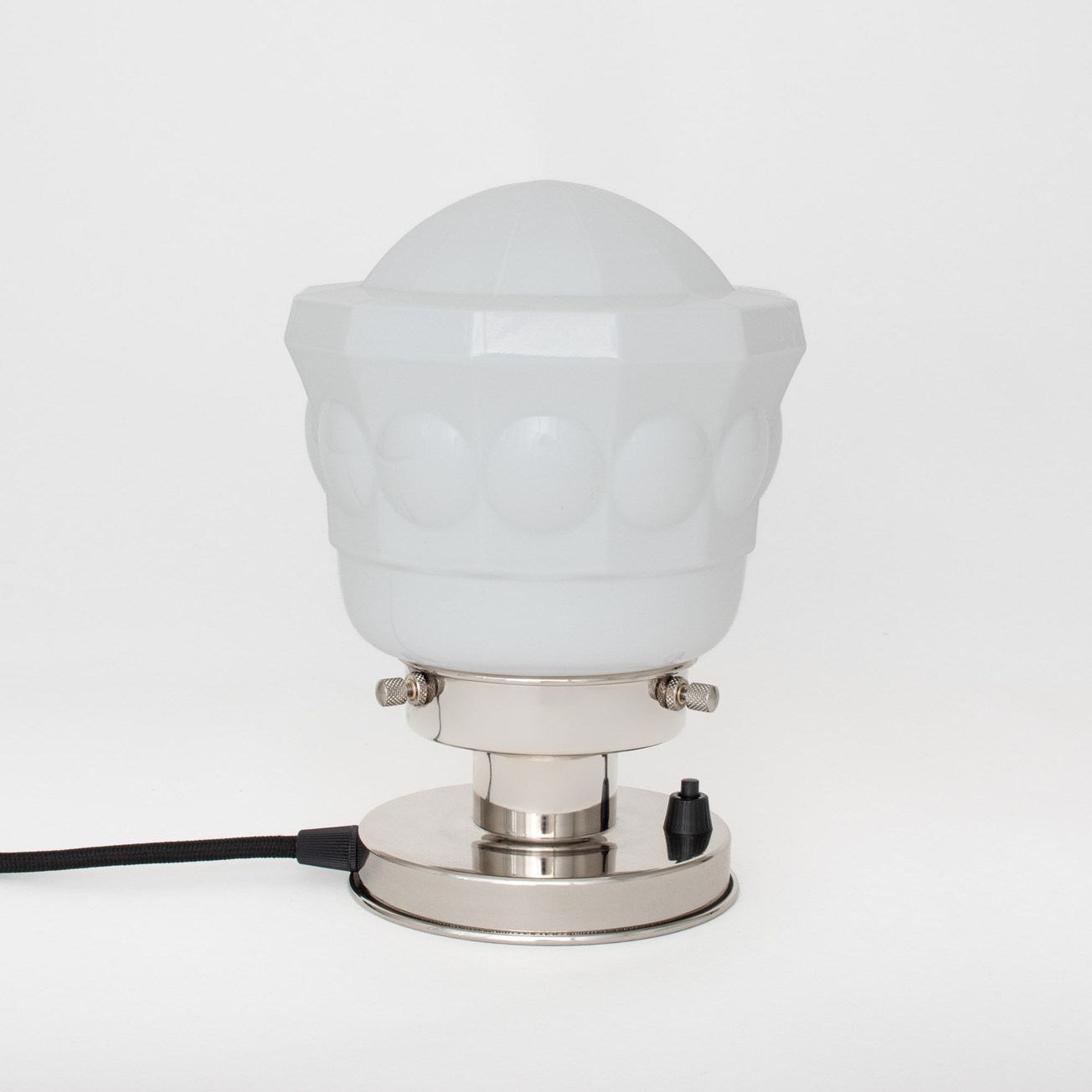 Table Lamp Weimar 20's Nickel