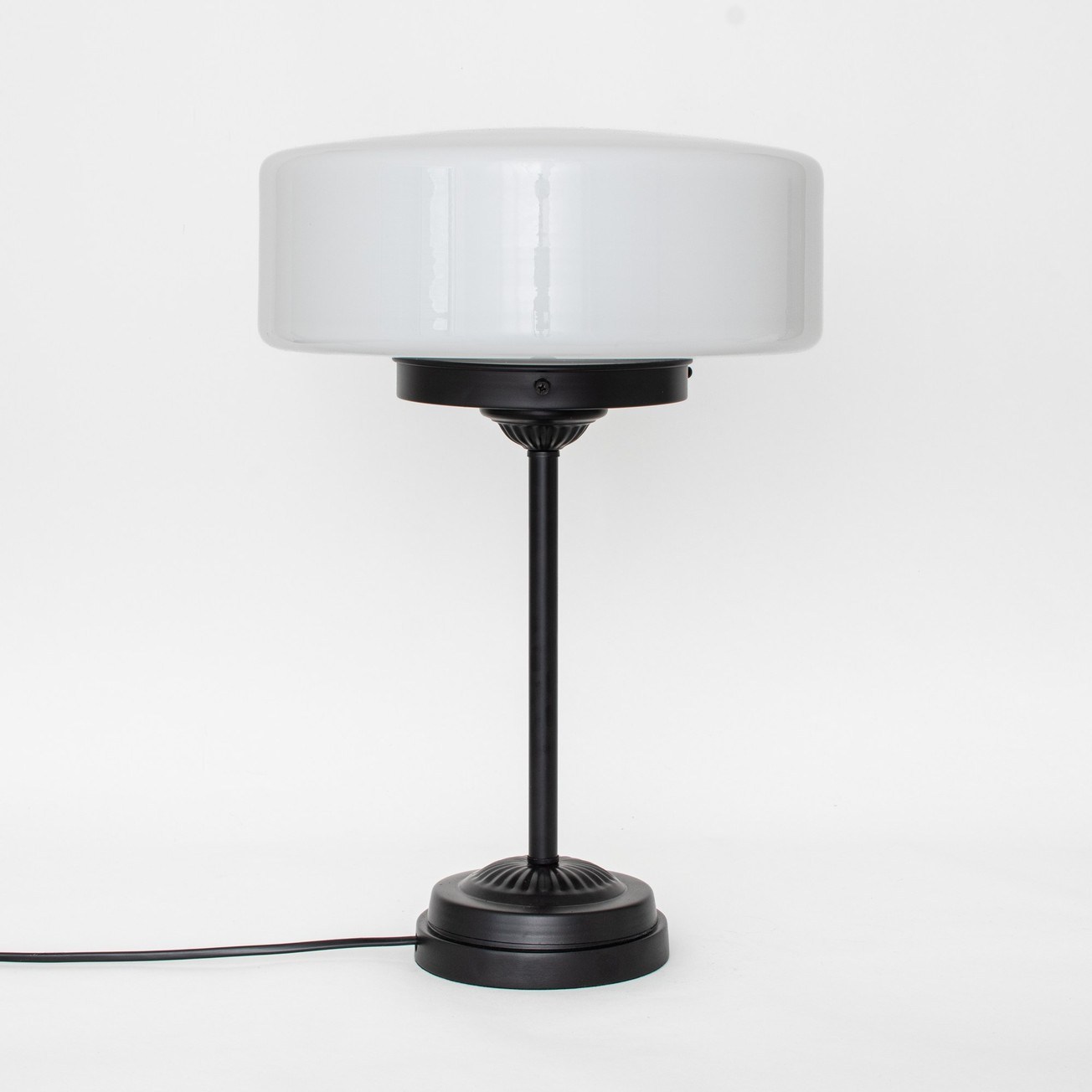 Slim table lamp Low Cylinder Ø 20 cm Moonlight