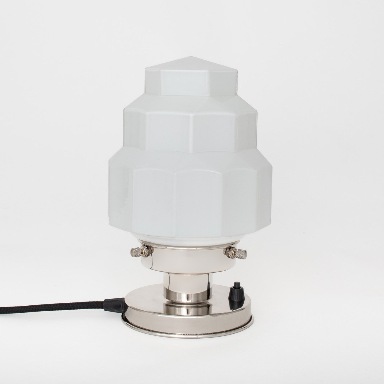 Table lamp Empire 20's Nickel