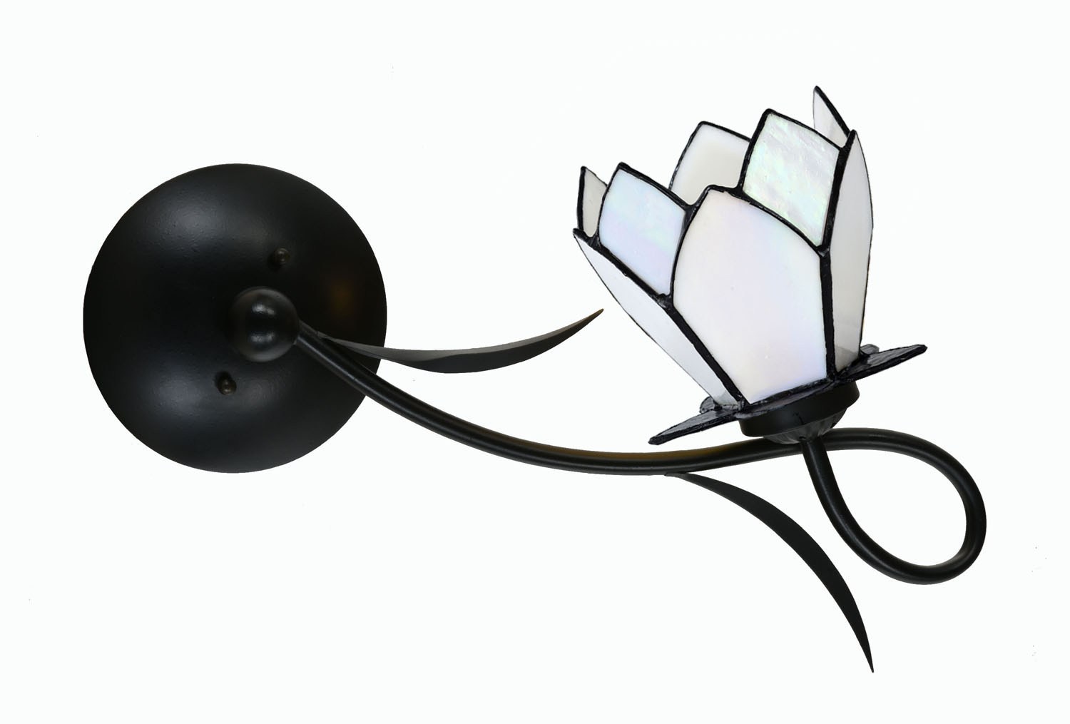 Tiffany Wall Lamp/Ceiling Lamp Lovely White Lotus