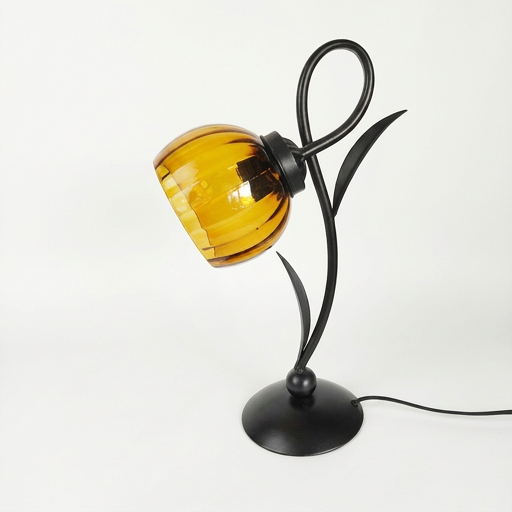 Lovely Calabas Amber Table Lamp