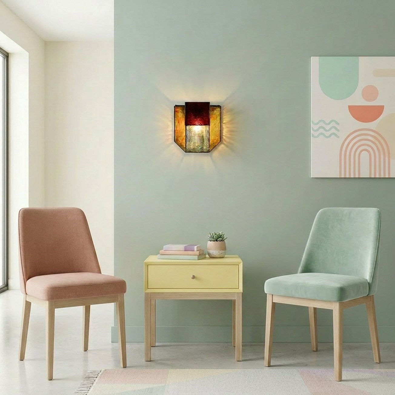 Tiffany Wall Lamp Bijou