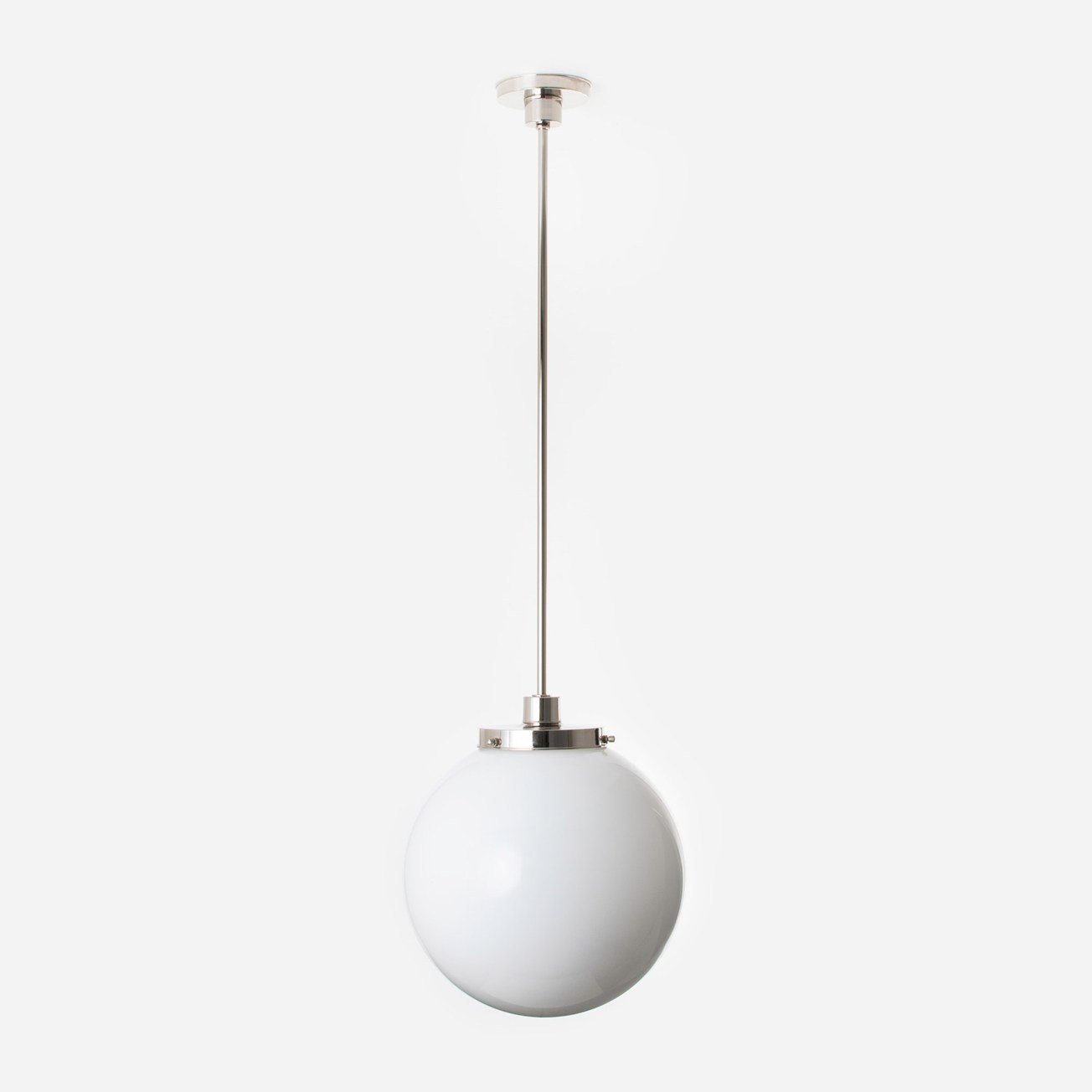 Hanging Lamp Sphere Ø 35 20's Nickel