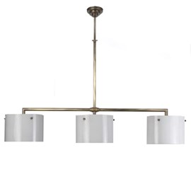 T-Hanging Lamp Rectangular with 3 Open Cylinders