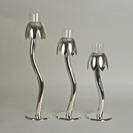 Silver Candlestick Chanterelle in 3 Sizes