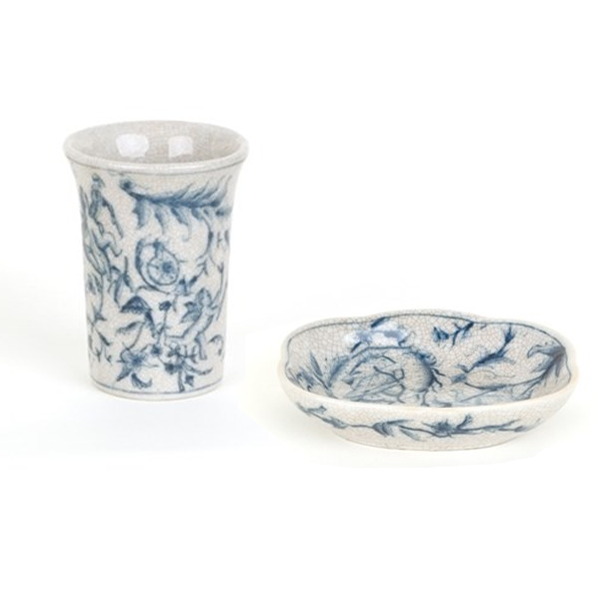 Ceramic Set Blue Angel