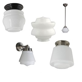 Lamps with fit 8 cm.
