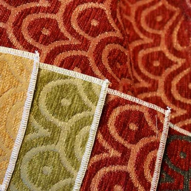 Various colours of furniture fabric Verona