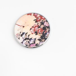 Compact Mirror Bellflower and Dragonfly