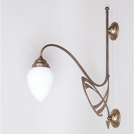 Victor Horta 1-light Wall Lamp Elegance