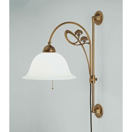 Wall Lamp Art Nouveau Fluitekruid