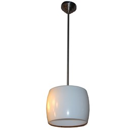Hanging Lamp Glass Lampshade open bottom