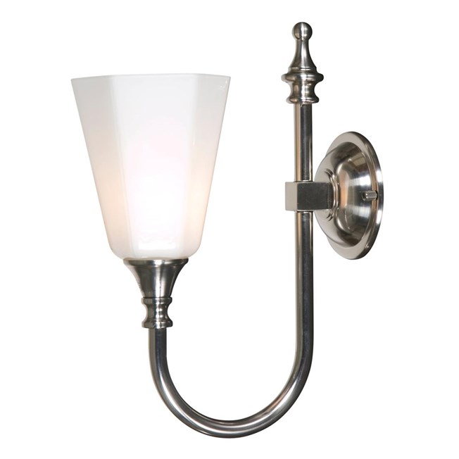 Bathroom Lamp Classic Bow Hexagon as an uplighter
