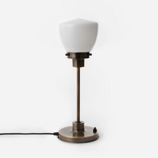 Slim Table Lamp Schoolbol Small 20's Bronze