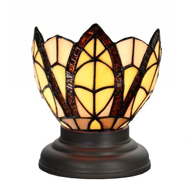 Low Tiffany Table Lamp Flow Souplesse small